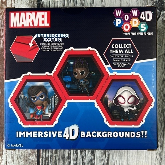 WOW Pods Avengers SHURI Immersive 4D Backgrounds Superhero Collectibles NEW - Picture 3 of 4